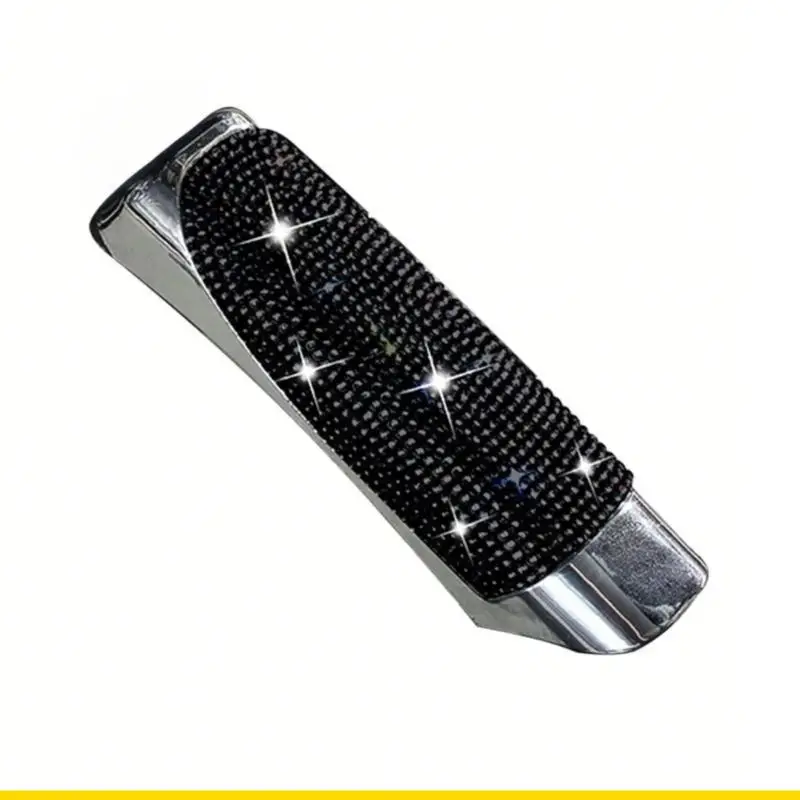 SZCH Classy Handbrake Cover Grip with Rhinestones Universal Handle Gear Racin