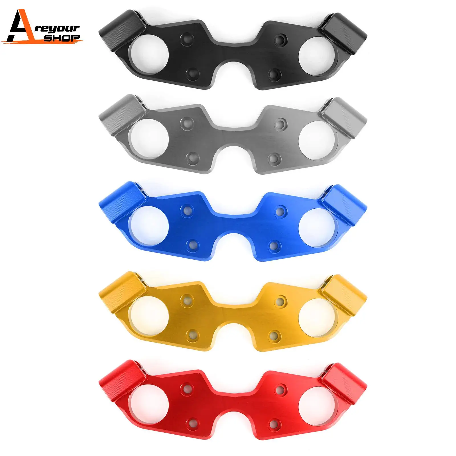 

Areyourshop for Suzuki GSXR 1300 Hayabusa 2008 2009 2010 2011 2012 Lowering Triple Tree Front Upper Top Clamp Motorcycle Parts