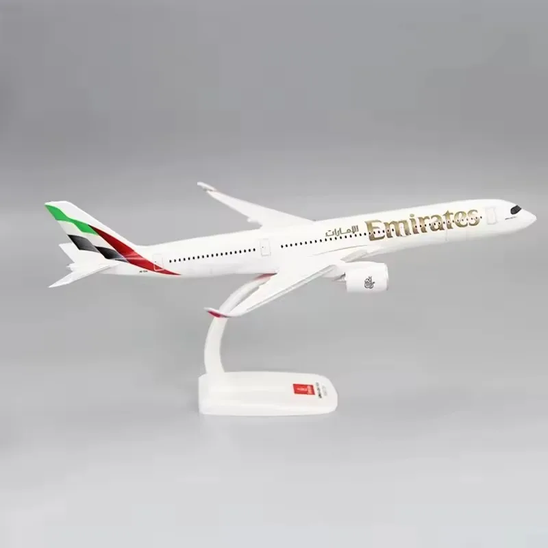 1/200 Schaal Replica A350 A350-900 VAE Luchtvaartmaatschappij Vliegtuigen Unit Plastic ABS Montage Vliegtuig Model Vliegtuigen Model Speelgoed voor Collection