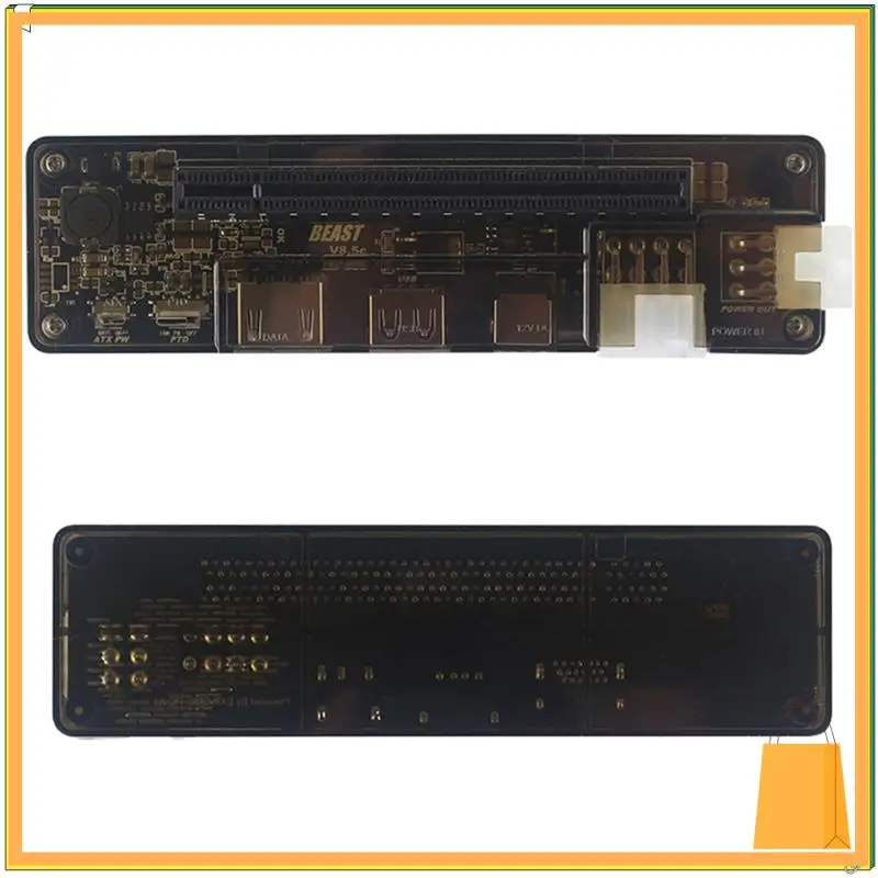 

L52A-1Set EXP GDC External Laptop Graphics Card Dock Laptop Docking Station Video Card Mini PCI-E Cable Plastic