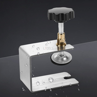 Woodworking Clip Fixator Cabinet Door Installation Auxiliary Clamps Stainless Steel Jig Portable Drawer Panel Mounting Clips