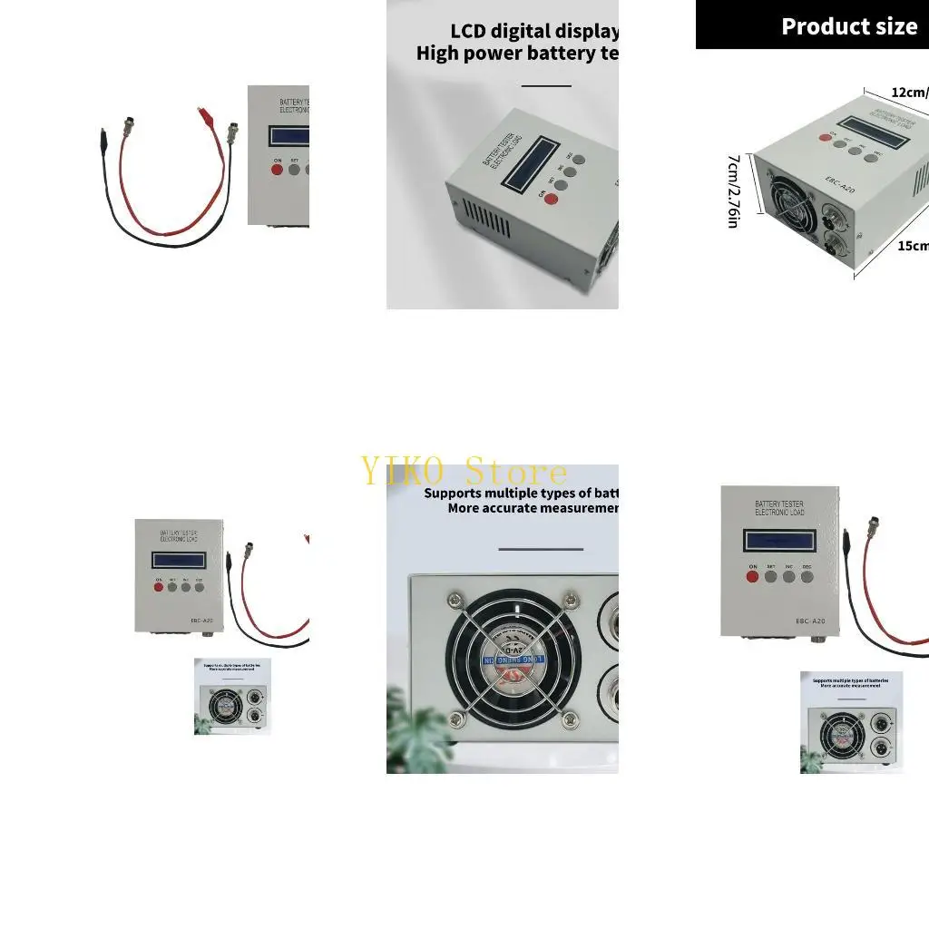 K32C Precise Battery Tester DC19-20V Internal Resistance Testing Meter DC19-20V 3.5V