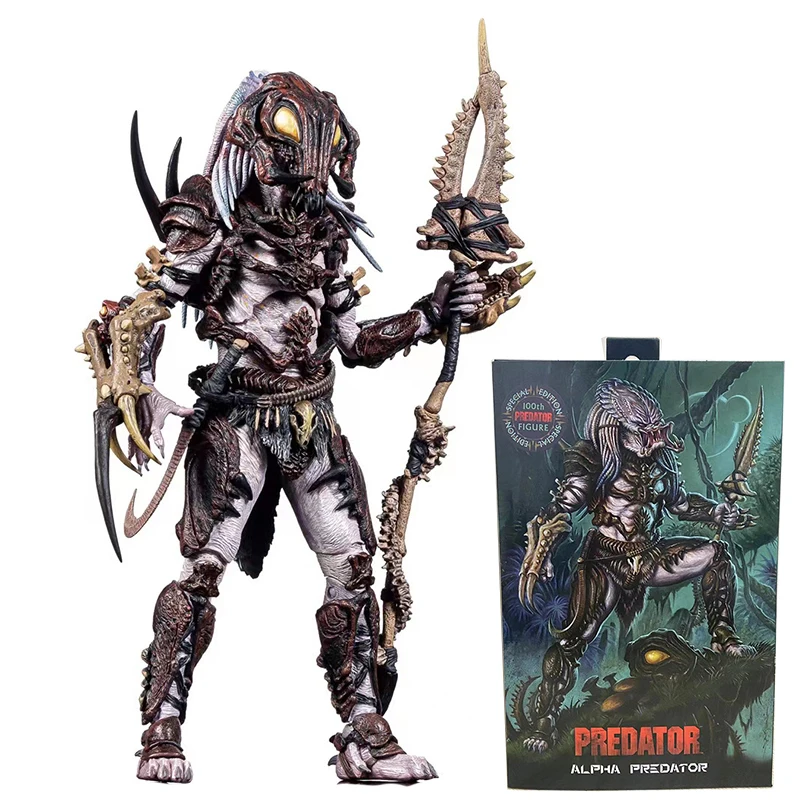 

Neca Model Ultimate Alpha Predator 100th Edition Action Figures Predator Movie Figure Pvc For Boys Toys Gifts