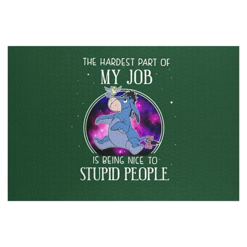 

Иллюстрация «Эйор: Самое трудное в моей работе — быть хорошим человеком с глупыми людьми» — подарочный графический пазл, индивидуальный фото-пазл.