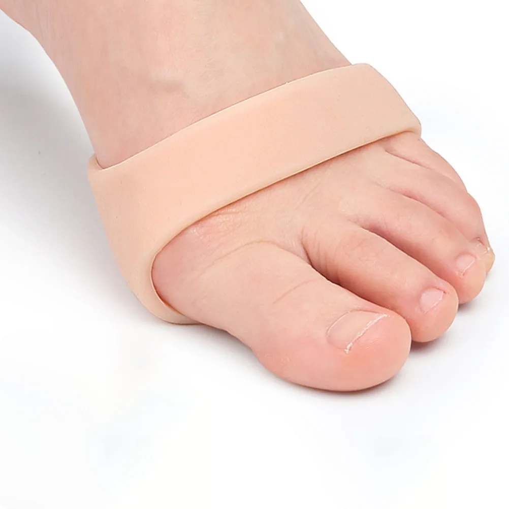 

2 Pairs Forefoot Pad Pads Support Cushion Silicone Floor Mat Pressure Sebs Women's Portable