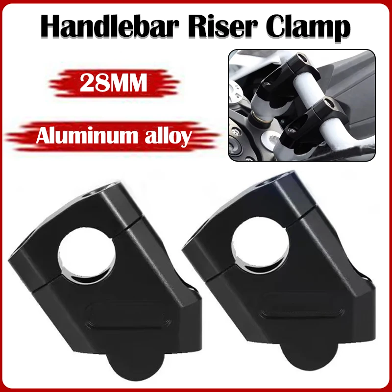 

Зажим для подъема руля мотоцикла, алюминиевый сплав, ручка с ЧПУ, подъемник, удлинитель адаптера, крепление