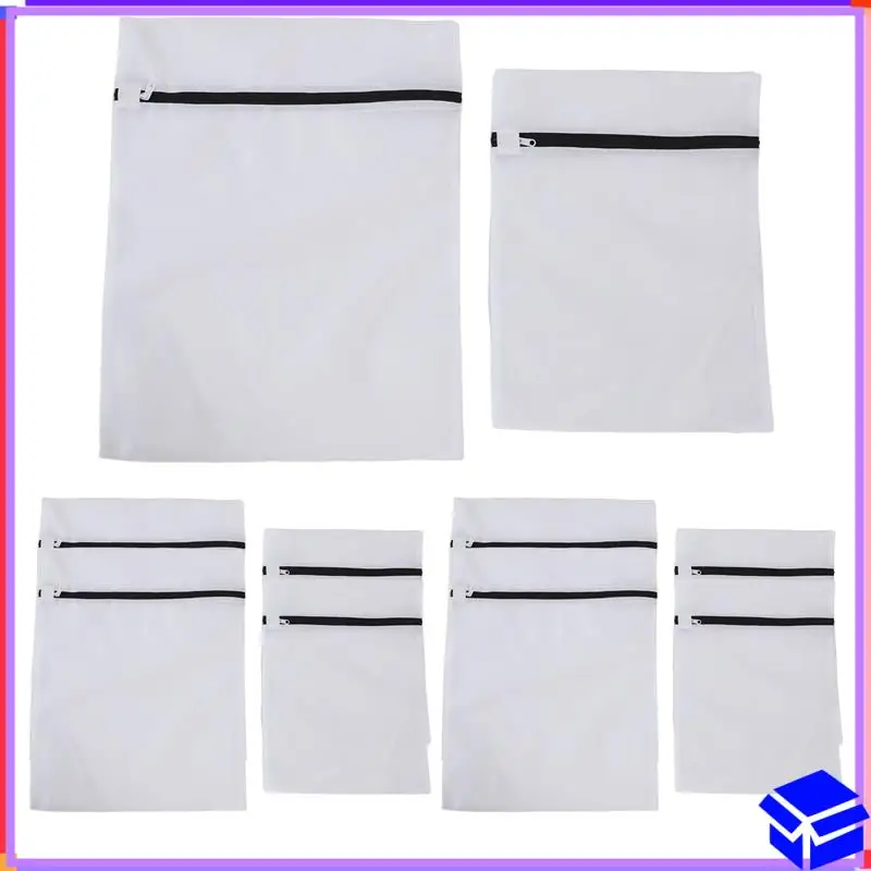 

Reliable 10 Pack Washing Machine Laundry Bags, Zippered Mesh Laundry Bags, Laundry Bags For Blouses, Bras, Hosiery(5S+5L)