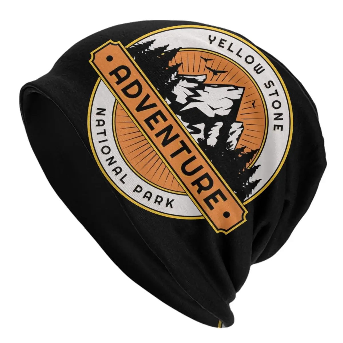 Yellowstone National Park Beanie Cap Unisex Winter Warm Bonnet Homme Knit Hats Fashion Outdoor Skullies Beanies Caps Men Women