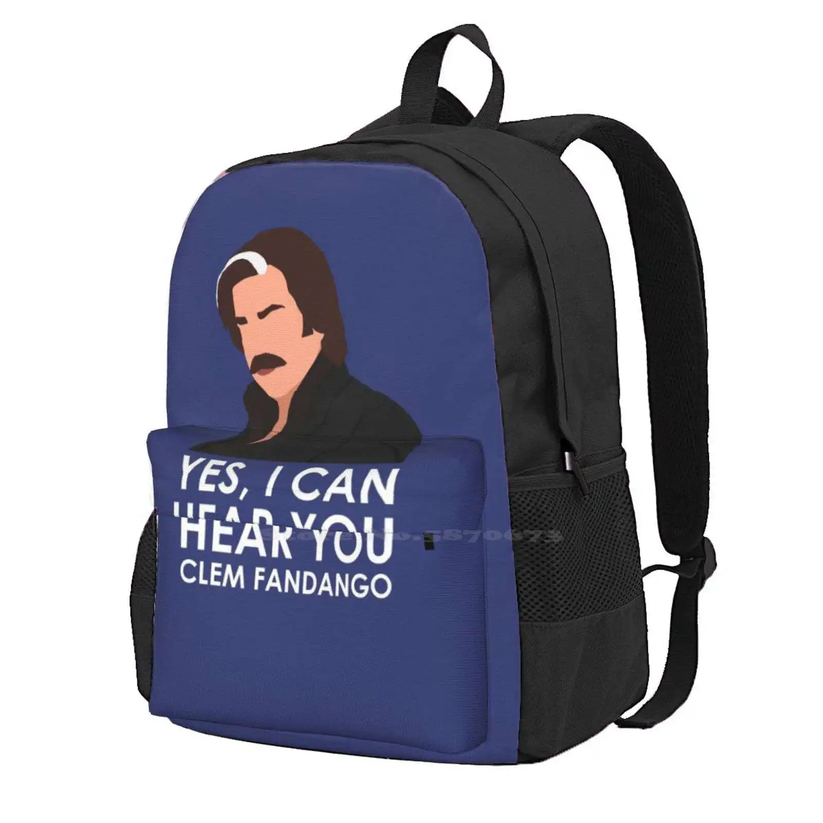 Yes , I Can Hear You Clem Fandango. New Arrivals Unisex Bags Student Bag Backpack Steven Toast Matt Berry Toast Of London Clem