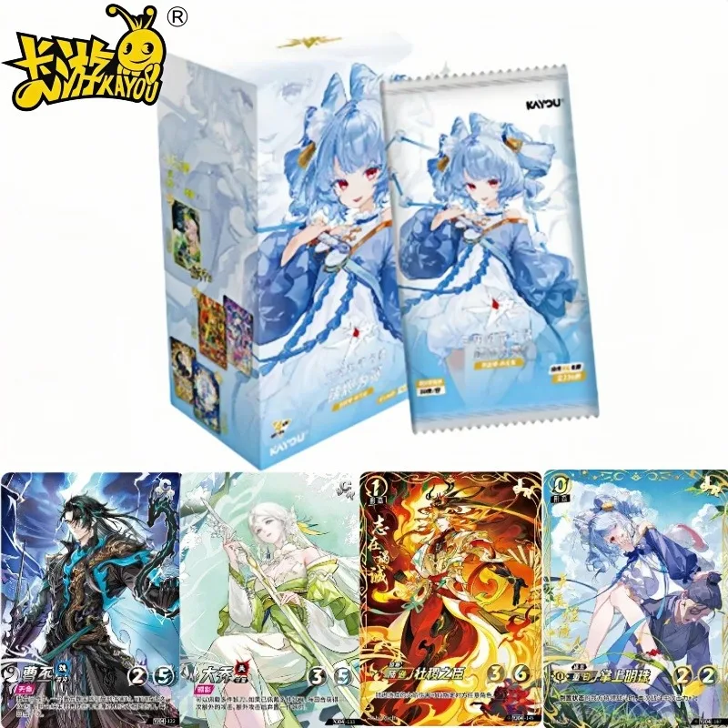 kayou-genuine-three-kingdoms-card-tcg-forged-from-ashes-limited-edition-se-supplement-pack-anime-collectible-cards-toy-gifts