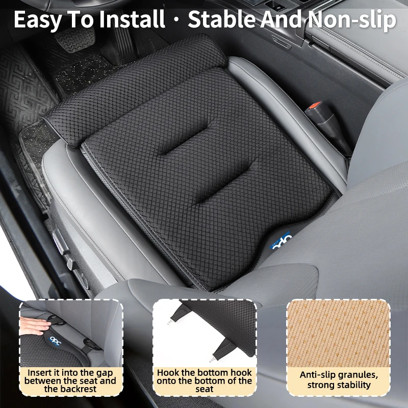 Universal Car lce-Silk Leg Rest Cushion Car Interior Accessories For Opel Corsa Astra Insignia Vectra Zafira Meriva Mok - view 3