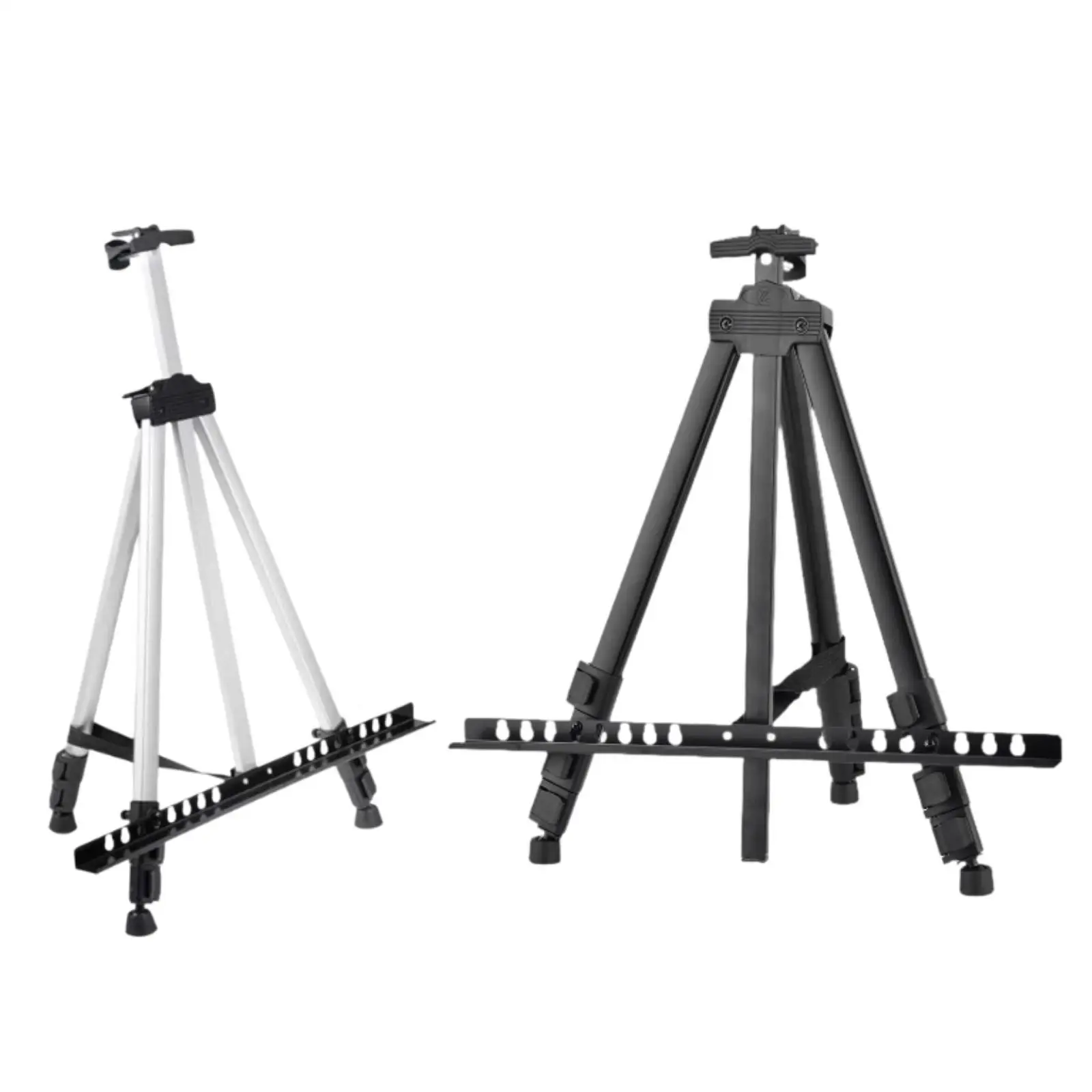 

Tripod Display Easel Easel Stand Aluminum Alloy Stable Metal Display Stand Folding Tripod Display Stand for Painting Posters