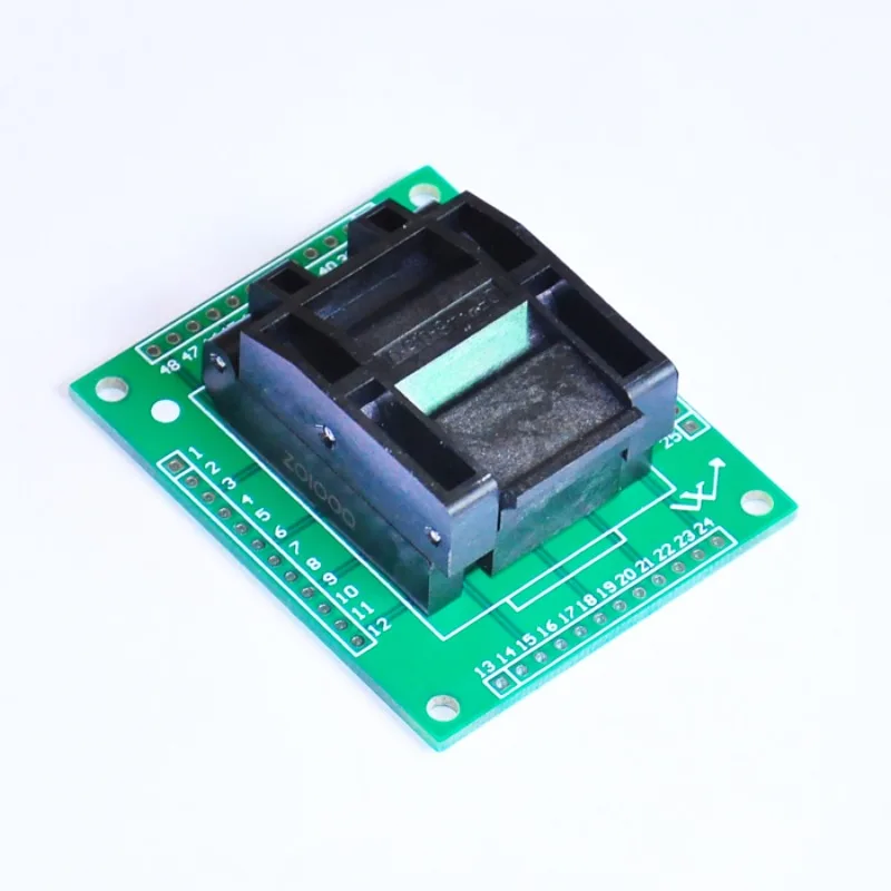LQFP48 High-quality Test Socket, Burning Socket, Programming Socket, IC Socket, Compatible with FPQ-48-0.5-06