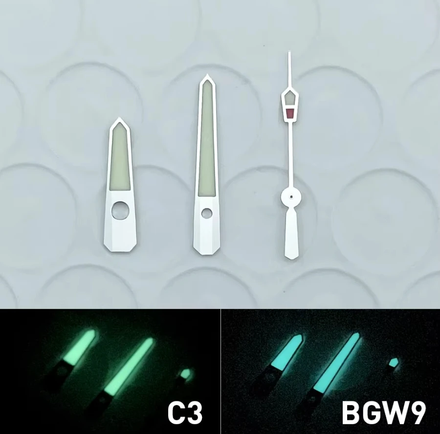 Marine MM300 Master SBDX Watch Hands Set Mod For 4R35 4R36 NH35A NH36A NH38 Mov't C3 BGW9 Super Lume SKX SRP Modification parts