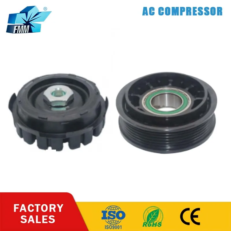 

FMM 7SEU17C A/C AC Compressor Clutch Pulley for BMW X3 6Grooves 115mm