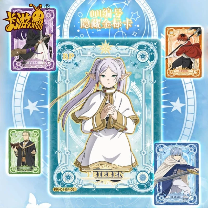 KAYOU 정품 Frieren: Beyond Journey's End Adventure Journey 컬렉션 카드 Poetry of Time 컬렉션 에디션 주변기기 선물