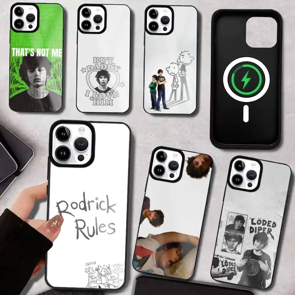

R-Rodrick H-Heffley Phone Case For iPhone17,16,15,14,13,12,11 Plus,Pro Max For Magsafe Wireless Charging