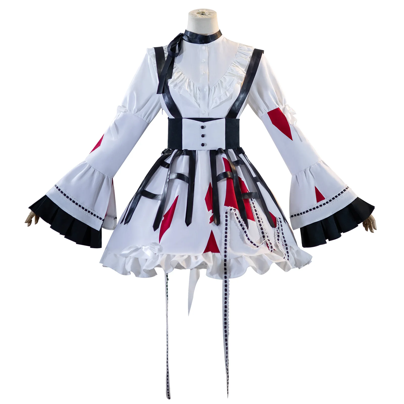 Akiyama Mizuki Cosplay PJSK Costume Anime Project Sekai Lovely Lolita Party Dress Uniform Wig Halloween Outfit for Women