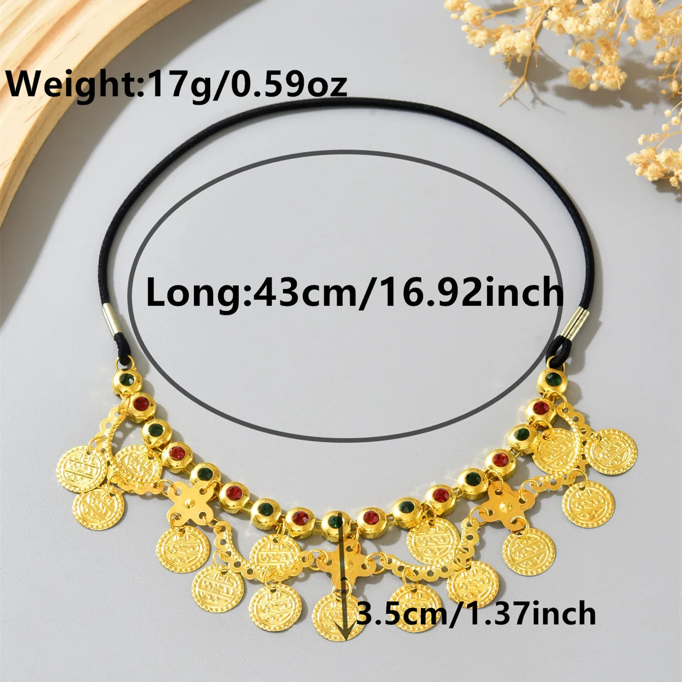 New Trendy Hair Accessories Middle Eastern Style Ethnic Tassel Design Golden Alloy Fashion Jewelry