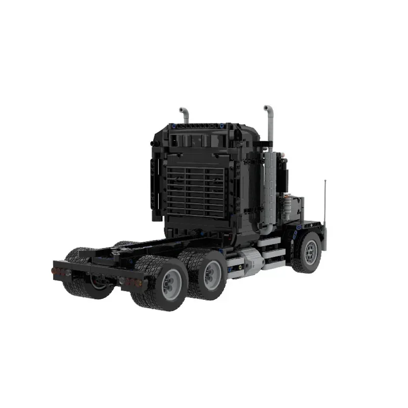 

MOC-177028Electric Remote Control AmericanTruck Building Block Model1547Parts MOC Creative Boys Kids Christmas BuildingBlock Toy