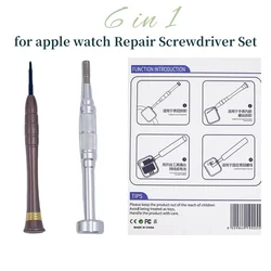 Hand Tool Kit 6 In 1 Watch Opening Disassembly Tool For IWatch S6 S5 S4 S3 S2 LCD Screen Battery Flex Cable Prying Repair Tools