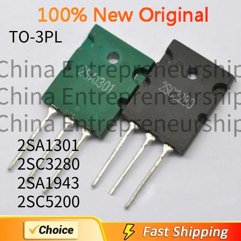 1-3- 5-10 PCS/LOT TO-3PL 2SA1301 2SC3280 2SA1943 2SC5200 100% Quality Original/Quick delivery