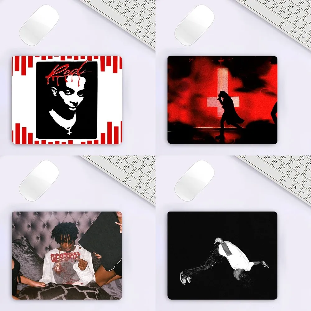 

Rapper Playboi Carti Whole Lotta Red F Mousepad Office Large Mouse PC Computer Game Small Keyboard Rubber Anti-slip Mice Mat