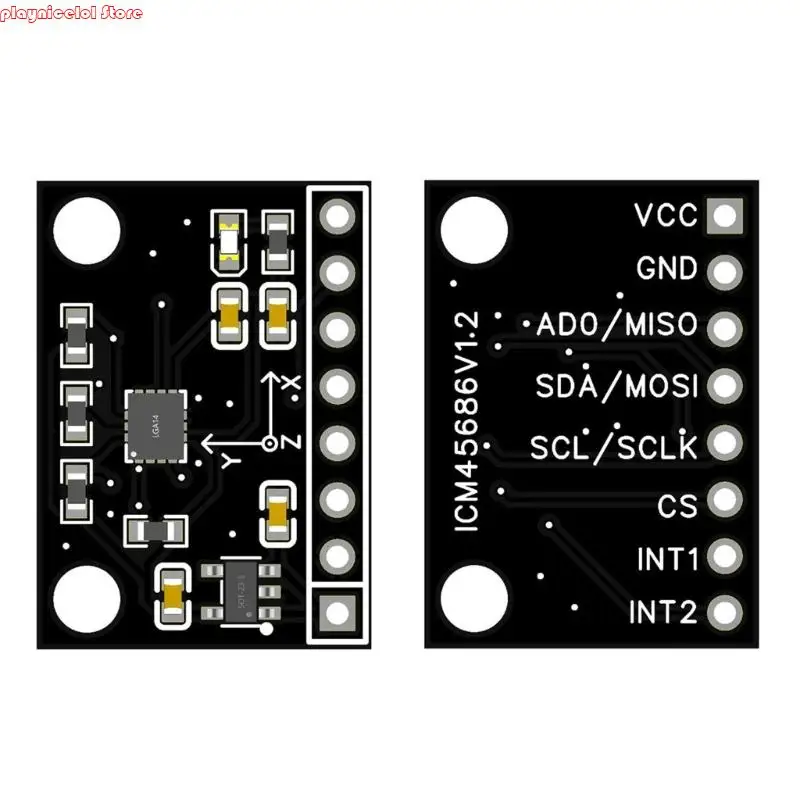 E8BA ICM45686 6 assi Accelerometro giroscopio Modulo sensoriale Accelerometro Modulo movimento per droni robotica