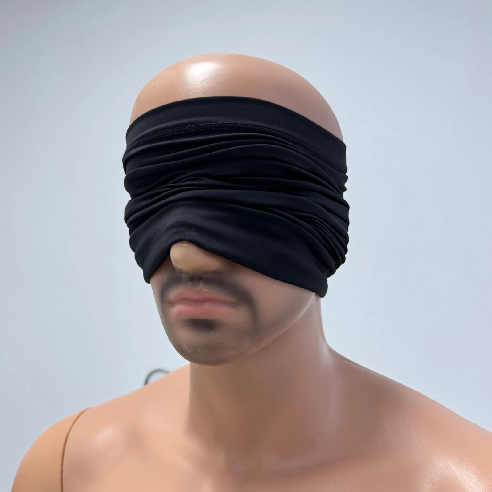 

Men Stretch Full-cover Flirting Mask Breathable Head Cover for Couple Night Game Lover Dating
