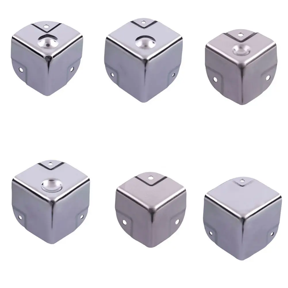

4pcs Steel Corner Protector Angel Shape Durable Box Wrap For Desk Corner Protector Table Jewelry Case Edge Guard