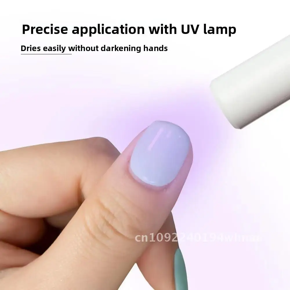 Przenośna ręczna lampa do zdobienia paznokci, ładowalna lampa punktowa, szybkoschnąca mini lampa UV do tipsów