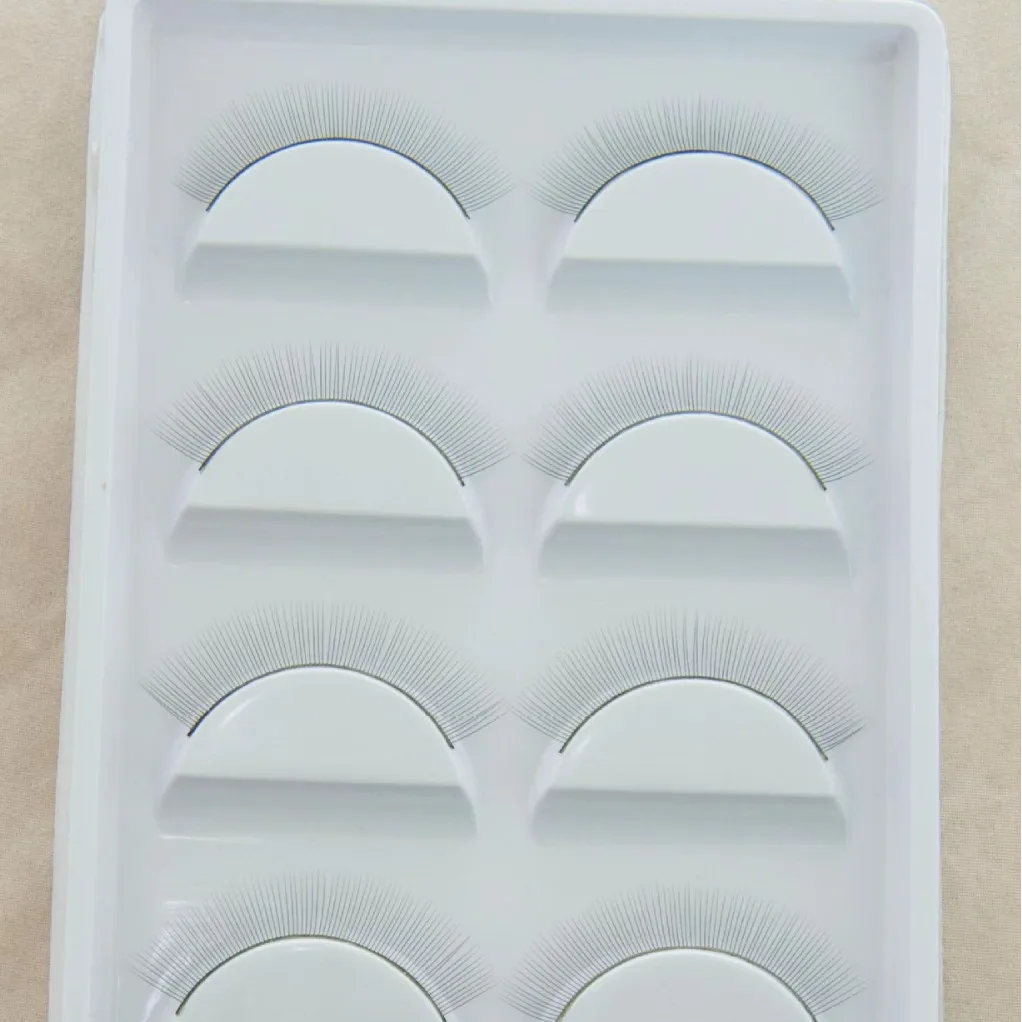 200Sets Eyelash Novice Trainees Special Practice False Eyelash Grafting Beginner Education Training Practice Eyelash Tool New