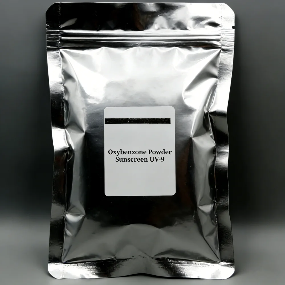 Maßgeschneiderte Verpackung für Oxybenzon-Pulver, Außenverpackung UV-9 Sonnenschutz Benzophenon-3 Aluminiumfolienbeutel