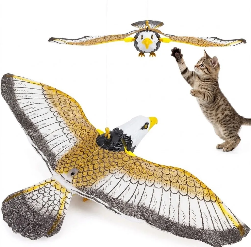 Eagle Hawk Bird Repellent Hanging Scarer Deterrent For Garden Pest Protection Plants Decor Hunting Decoy Repellent