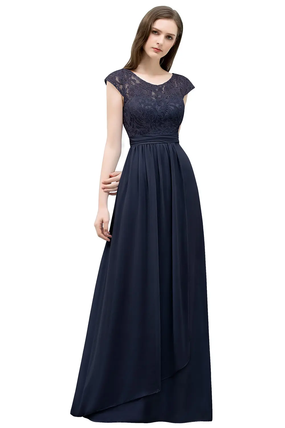 4 Colors Bridesmaid Dress Women Long Cut Out Belt Wedding Formal Party Evening Dress Prom Gown Robe De Soirée For Bride