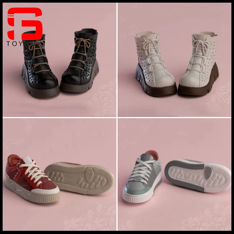 

Worldbox GS001 GS002 1/6 Scale Boots Sneakers Solid Shoes Model Fit 12'' Female Action Figure Body Dolls