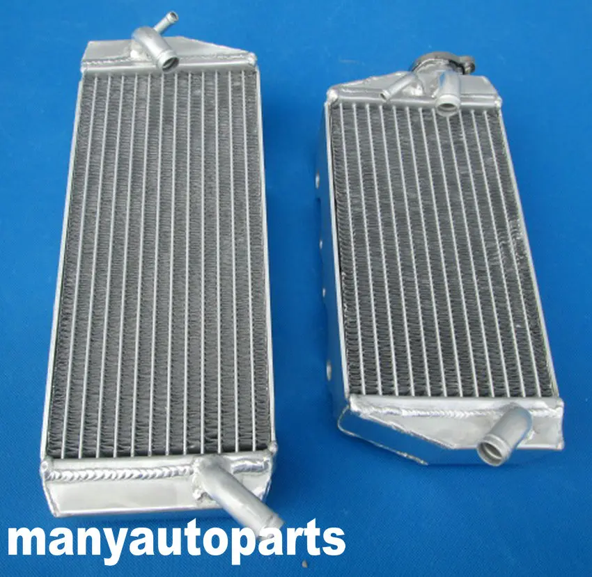 

New Both sides For 2006-2008 Kawasaki KX450F KX 450 F Aluminum Radiator Cooler Cooling Coolant 2006 2007 2008