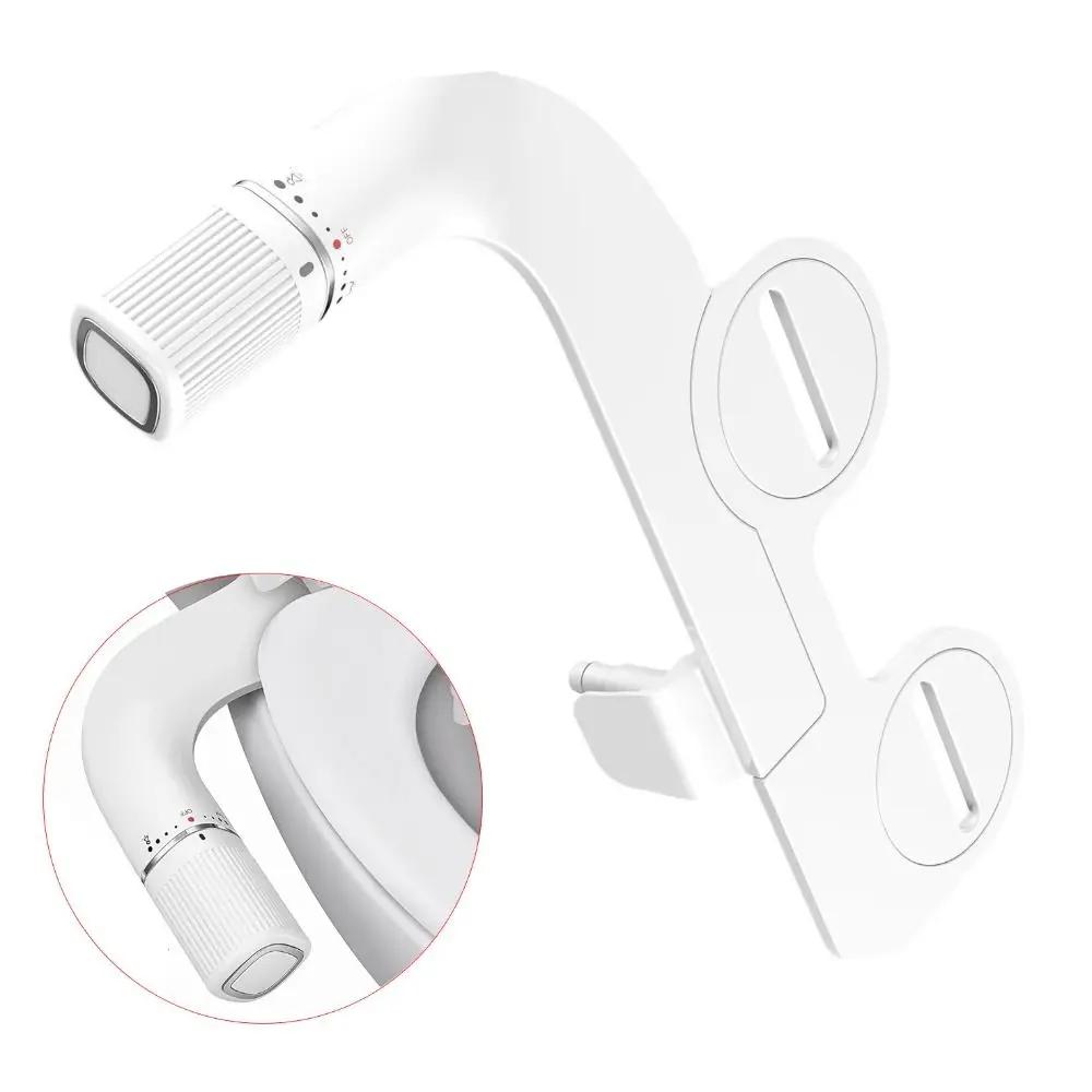 

Ultra-Slim Bidet Attachment Adjustable Cold Water Pressure Stainless Steel Inlet Toilet Bidet Retractable Nozzles Hip Cleaner