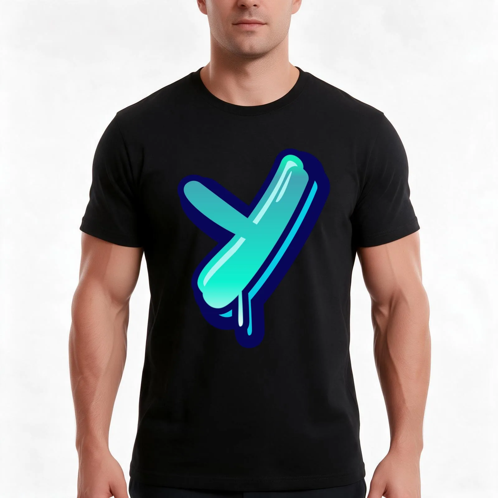 Alphabet Y, graffiti artwork, Graffiti Letters, Letter Y, capital letter Y, graffiti alphabet y T-Shirt, Vintage Graphic Print
