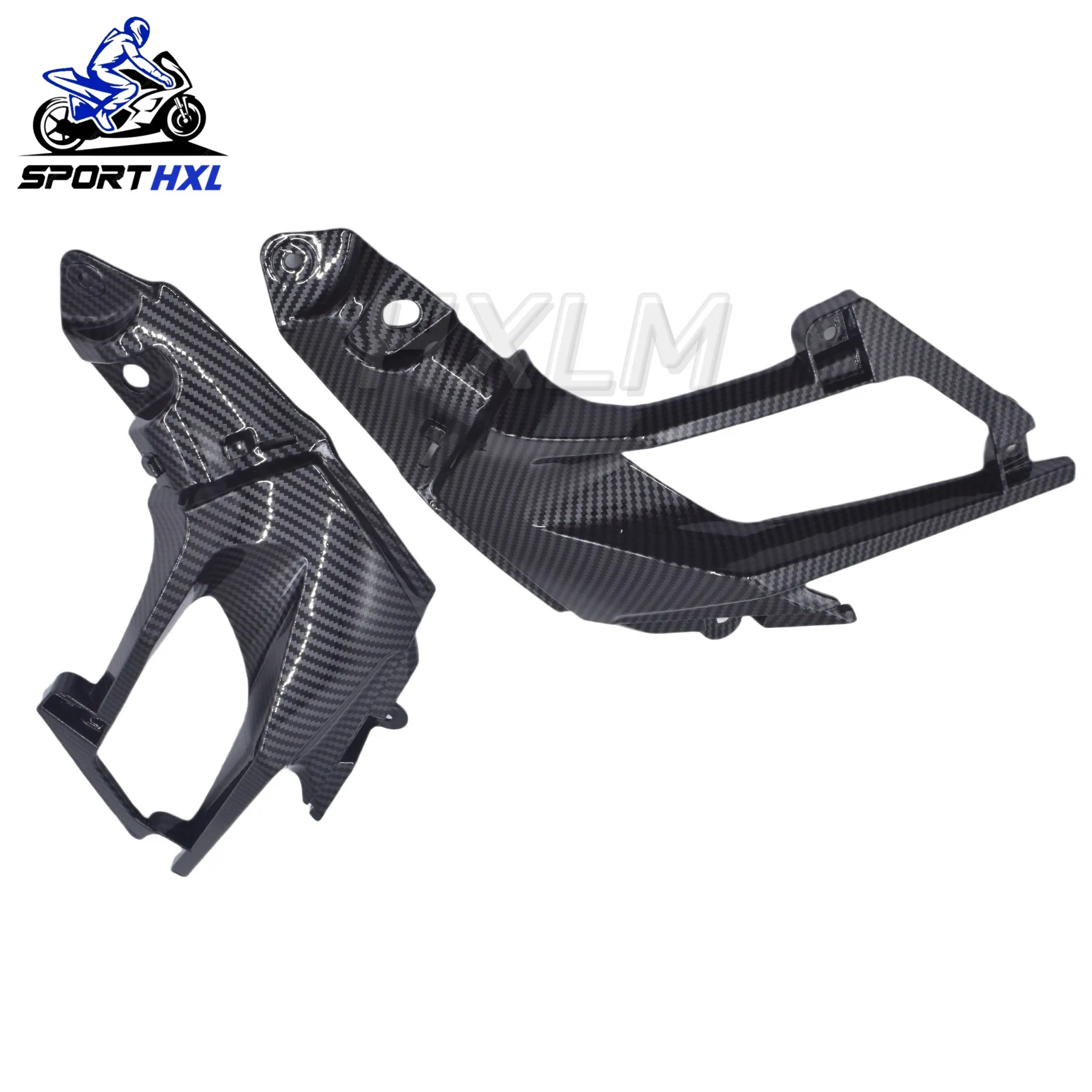 OEM Fitment 19 20 21 22 23 24 Front Upper Side Panel Cover Plate Side Panel Fairing Fuel Tank Plate Fit For NINJA400 ninja250 EX