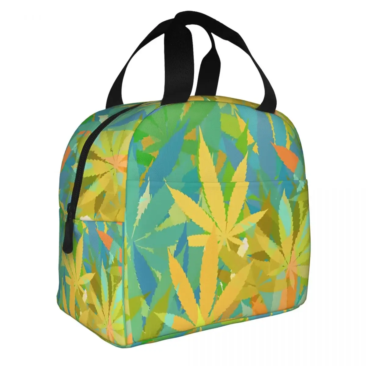 Suitable Food Bags Marijuana Weed Pot Summer Colors Large Capacity Cannabis For Work Lunch Food Box Grils