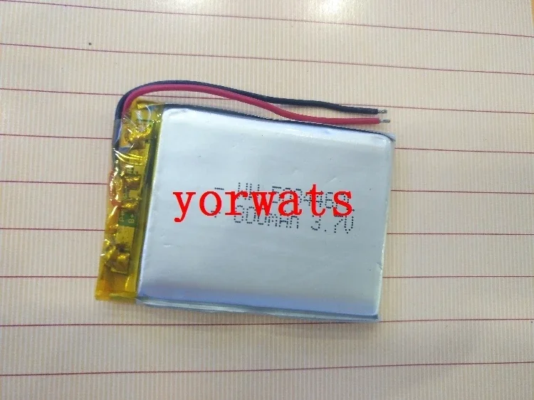 بطارية ليثيوم أيون بوليمر 3.7 فولت جديدة ساخنة قابلة لإعادة الشحن 503446   800 مللي أمبير البيع المباشر