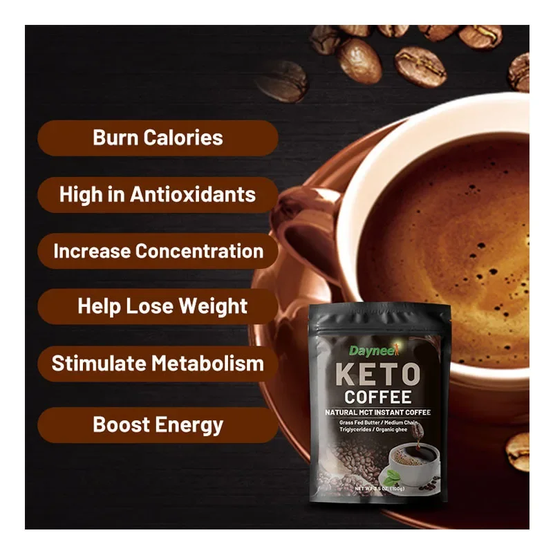 Ketogenic Coffee Helps Improve Concentration Reduce Fatigue Low in Calories and Suppresses Appetite Helps With Weight Management