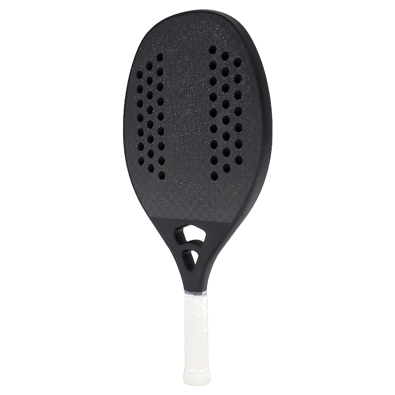 12K Beach Tennis Racquet Full Carbon Matte Surface With Frosted Treatment Beach Tennis Paddles for Training Equipment