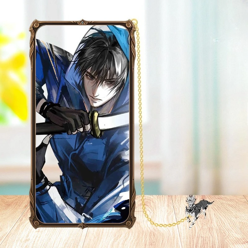 

‌The Grave Robbers’ Chronicles Chinese Anime Peripherals Zhang Qi Ling Metal Bookmarks Collectible Ornaments Creative Boy Gifts