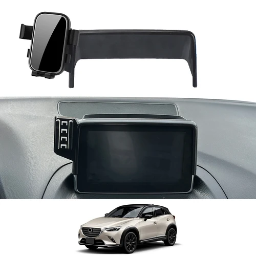 Imagen 1 del producto Soporte para móvil de coche para Mazda CX-3 CX3 Sport DK 2016 ~ 2022, soporte GPS, soporte de navegación, accesorios para automóviles