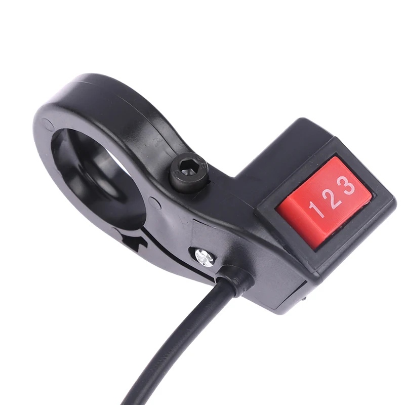 Electric 3 Speed Module Handlebar 3 Gear Switch Shift For Motorcycle E-bike Scooter Motorcycle Switch Universal Button Accessory