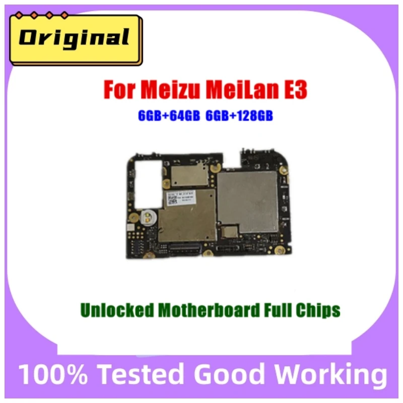 

Mobile Electronic Panel For Meizu Meilan E3 ME3 Mainboard Motherboard Unlocked With Chips Circuits Flex Cable