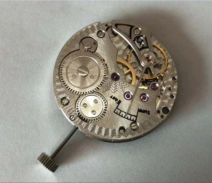 Neues 6498-Uhrwerk, 17 Juwelen, mechanisches Handaufzugswerk mit 6 Uhr, für ST3621/ETA 6498-Uhr für Herren und Damen