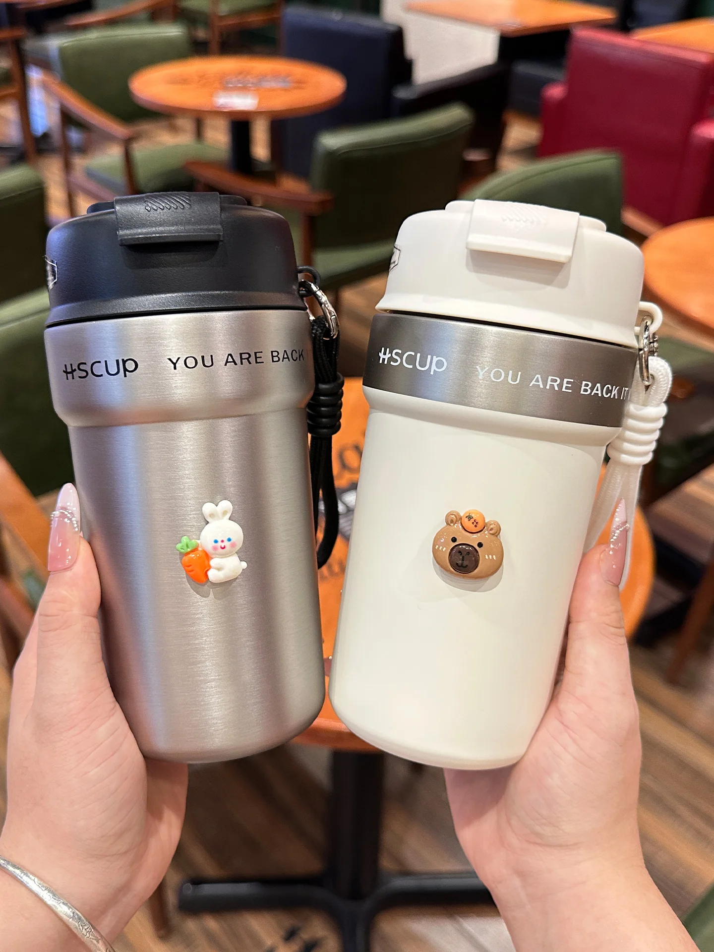 

Портативная термокружка из нержавеющей стали на 36 унций для кофе, высококачественная, для студентов, мужчин и женщин, для питья воды